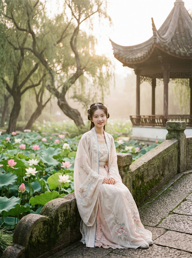 寸止挑战汉服写真视频